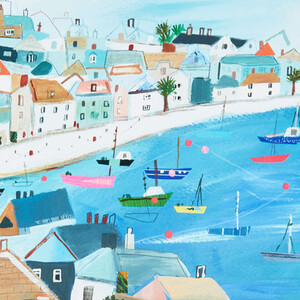 St Ives Lap Tray - Blue