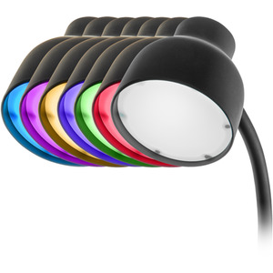 Groov-e Astra Lamp Wireless Charging and BlueTooth Speaker - Black by Groove