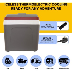 Koolatron 12V Electric Cool Box 24L - Grey by Koolatron