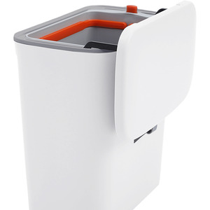 Kitchen Compost Bin for Countertop or Under Sink Hanging Small Trash Can by Livingandhome