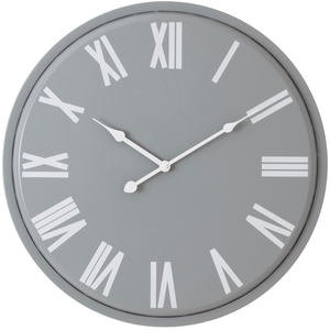Stylish Timekeeper Rothay Wall Clock - Grey by KDMK