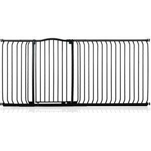 Extra Tall Curved Top Safety Gate - Matt Black / 207cm - 216cm by Safetots