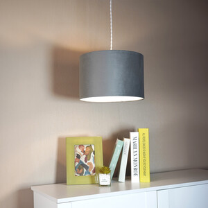 Luxury Velvet Shade - Grey by Jonas & James