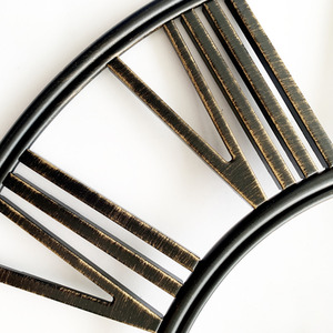 Brush Bronze Metal Clock - Brush Bronze by Audlee