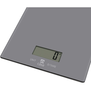 Glass Kitchen Scale Range - Grey by Casa