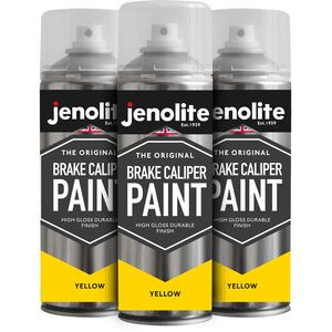 High Gloss Brake Caliper Paint - Yellow / 3 by Jenolite