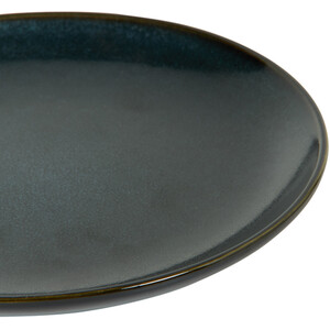 Ayano Reactive Glaze Plate - Dark Blue / Side Plate