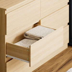 Denver Bedroom Set (2 Drawer Bedside (x2), 6 Drawer Chest, 2 Door Wardrobe) by Vida Designs