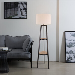 Hudson Charging Floor Light - Black and White