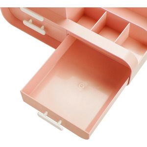 Versatile Makeup Organiser Box with Drawers by Livingandhome