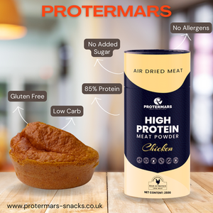 Meat Powder , Air Dried Chicken Breast Powder , High Protein Powder by Protermars