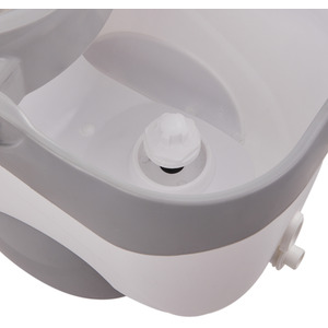 Hands-free Spin Mop and Bucket Cleaning Set - Grey / 30cm by Livingandhome