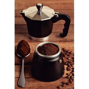 Tramontina Italian Espresso Pot - Black by Tramontina