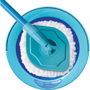 Spontex Full Action Spin Mop and Bucket - Blue