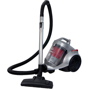 Motion2 Pet 3L Baglass Cylinder Vacuum Cleaner SilverRed - Silver by Ewbank