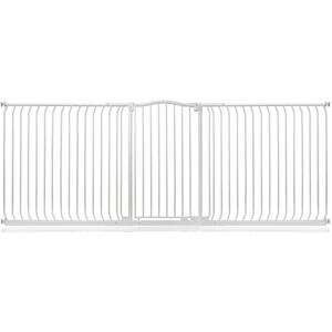 Extra Tall Curved Top Safety Gate - Matt White / 271cm - 280cm by Safetots