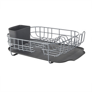 KitchenAid Low Profile Dish-Drying Rack - Grey by KitchenAid