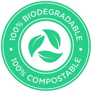 10L Compostable Food Waste Caddy Bags - Green by Groundsman