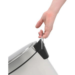Tramontina Stainless Steel Pedal Bin - Silver / 30l by Tramontina