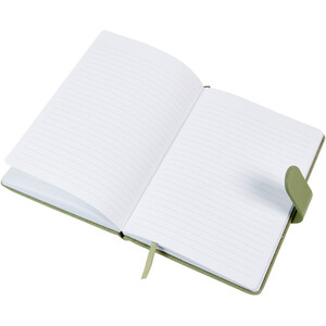 Eco A5 Cotton Notebook - Green