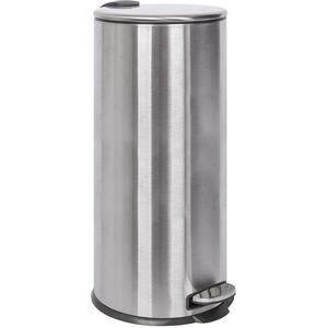 Round Stainless Steel Kitchen Pedal Bin - 30L by Harbour Housewares