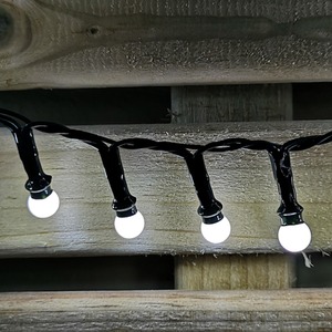 Frosted Berry Christmas String Lights by Samuel Alexander