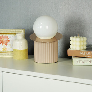 Octavia Table Lamp - Beige