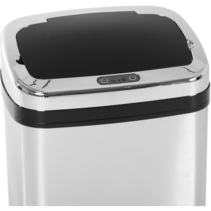 HOMCOM 30L Automatic Kitchen Bin - Silver by HOMCOM