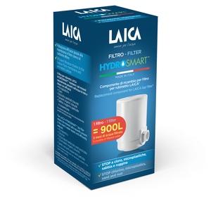 900L Tap Water Filter with Genova Replacment Filter - White by Laica