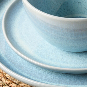 Ombre Blue Textured Plate