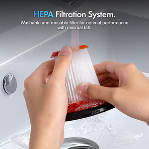 Corded Stick Vacuum Cleaner with 1.3L Dust Tank - Grey by VonHaus