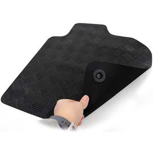 Nissan Qashqai Mk1 Tailored Rubber Car Mats 2007-2013 Black Floor Set - Black by Easimat