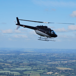 6 Mile Blue Skies Helicopter Tour with Bubbly for Two Gift Experience - White by Buyagift