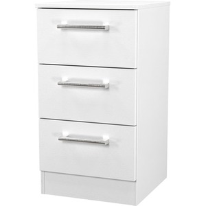 Ryedale Ready Assembled 3 Piece Furniture Pack - White Ash