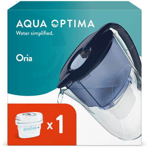 Oria Water 2.8L Filter Jug - Blue / 1 pack by Aqua Optima