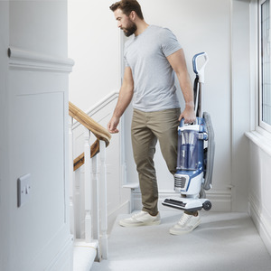 Vacmaster Respira Bagless Upright Vacuum Cleaner with Pet Mate - White by Vacmaster