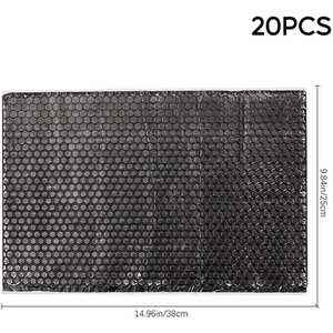 Noise Reduction Mat Set - black / 20 by Livingandhome