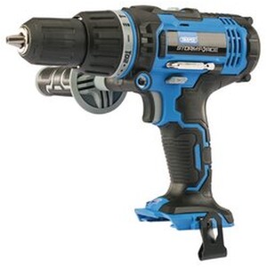 Draper Storm Force 20V Hammer Drill - Body Only - Blue, Black by Draper