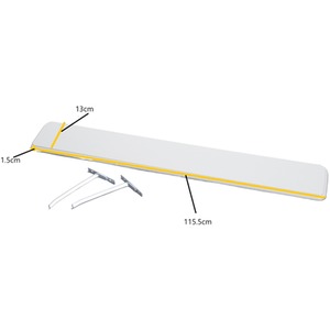 115.5cm Radiator Shelf White - White by Greenhurst