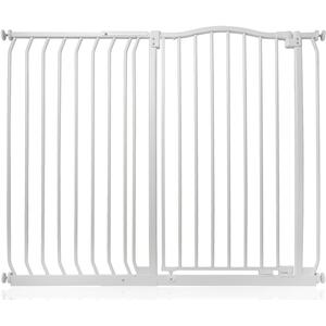 Extra Tall Curved Top Safety Gate - Matt White / 116cm - 125cm by Safetots