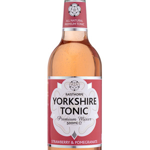 Strawberry and Pomegranate Yorkshire Tonic 500ml x 8 by Yorkshire Tonic