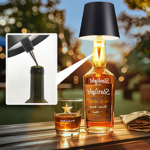 Portable Rechargeable Wireless Bottle Lamp
