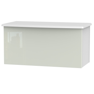 Kensington Kashmir Blanket Box - White