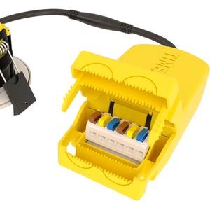 IQ SMART 8w LED CCT Fire Rated Downlight - White / Zigbee Connectivity by TIMELED