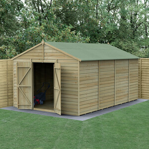 4LIFE Apex Shed 10x15 - No Installation / Without Base / 0 by Forest Garden