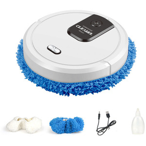 Robot Steam Mop With Humidify Function - White
