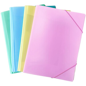 Pastel Elastic Folder
