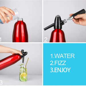 Soda Sparkling Water Maker - Silver