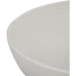 Genoa Ribbed Serving Bowl - Cream / 24cm