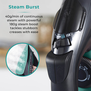 Ceraglide 3100W Iron Ultra Speed Black and Teal - Teal by Tower